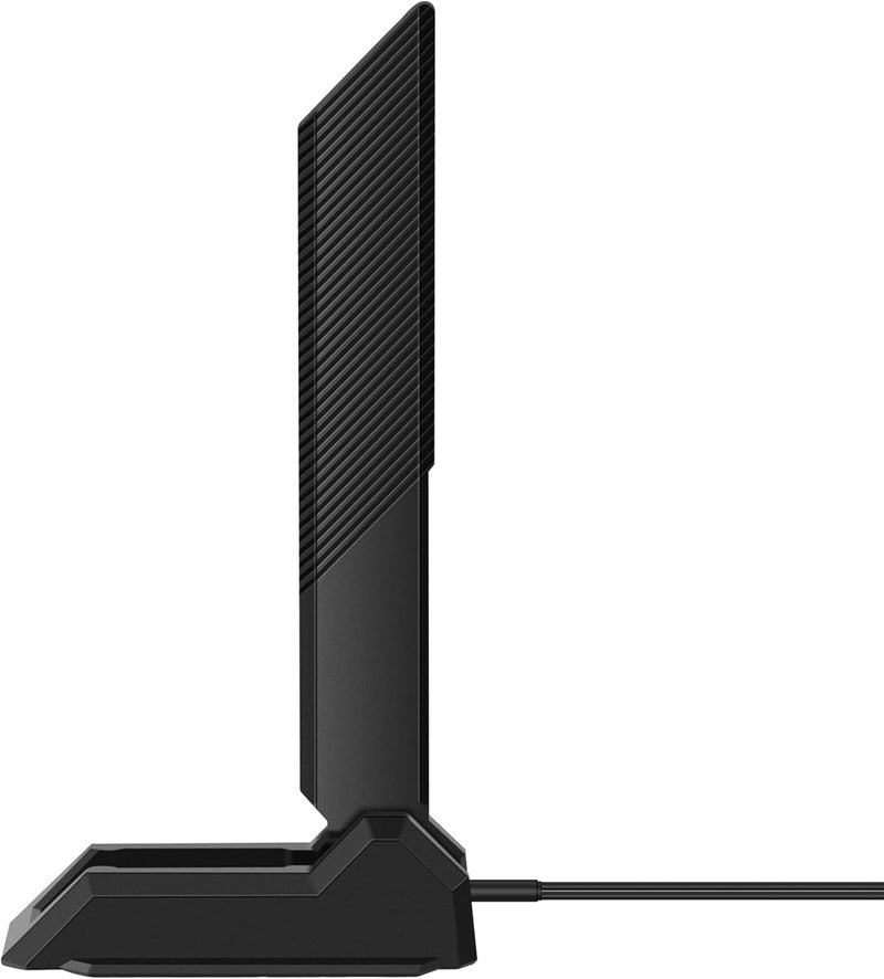 slinkdsco هوائي خارجي WiFi 6 6E ثلاثي النطاق 6GHz 5.8GHz 2.4GHz مع قاعدة مغناطيسية بديلة لجهاز الكمبيوتر المكتبي Asus Rog Strix Gigabyte Aorus لوحات الأم للألعاب WiFi - Image 3